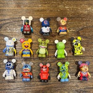 Disney Multicolor Vinylmation Figure Collection